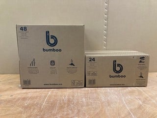 Lot 205  
            Nottingham SR9 - Delivery Or Collection 

                
2 X BOXES OF BUMBOO TOILET ROLLS INC 48 ROLLS