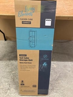 Lot 213  
            Nottingham SR9 - Delivery Or Collection 

                
LIVING ELEMENTS CLEVER CUBE 1 X 3 UNIT