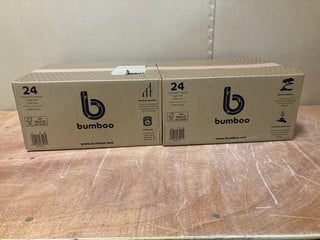 Lot 224  
            Nottingham SR9 - Delivery Or Collection 

                
3 X BOXES OF BUMBOO 24 TOILET ROLLS