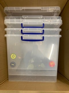 Lot 247  
            Nottingham SR9 - Delivery Or Collection 

                
QTY OF STORAGE CONTAINERS