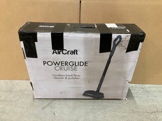 Lot 255  
            Nottingham SR9 - Delivery Or Collection 

                
AIRCRAFT POWERGLIDE CRUISE CORDLESS HARD FLOOR CLEANER