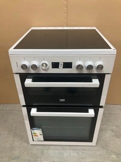 Lot 25  
            Nottingham SR9 - Delivery Or Collection 

                
BEKO DOUBLE OVEN MODEL: XTC653W ORIGINAL RRP: £449