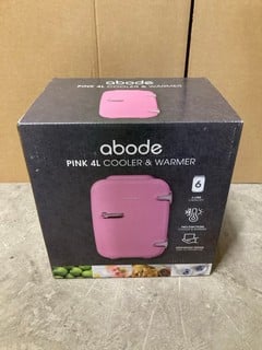 Lot 263  
            Nottingham SR9 - Delivery Or Collection 

                
ABODE PINK 45L COOLER AND WARMER