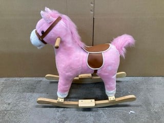Lot 276  
            Nottingham SR9 - Delivery Or Collection 

                
FLUFFY ROCKING UNICORN TOY