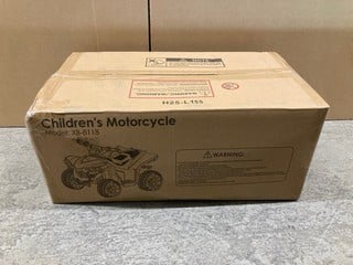 Lot 284  
            Nottingham SR9 - Delivery Or Collection 

                
CHILDRENS MOTORCYCLE RIDE ON