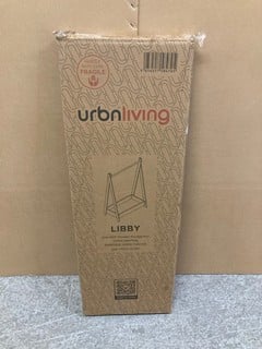 Lot 291  
            Nottingham SR9 - Delivery Or Collection 

                
URBN LIVING LIBBY KIDS MDF WOODEN STORAGE RAIL IN WHITE