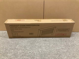 Lot 294  
            Nottingham SR9 - Delivery Or Collection 

                
YORK SMALL WHITE RADIATOR COVER