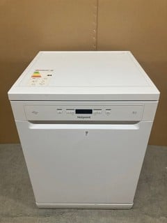 Lot 31  
            Nottingham SR9 - Delivery Or Collection 

                
HOTPOINT FREESTANDING DISHWASHER MODEL: HFC 3C28 W ORIGINAL RRP: £314