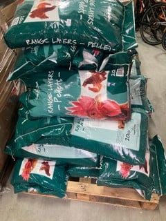 Lot 328  
            Nottingham SR9 - Collection Only 

                
PALLET OF RANGE LAYERS PELLETS  - COLLECTION ONLY