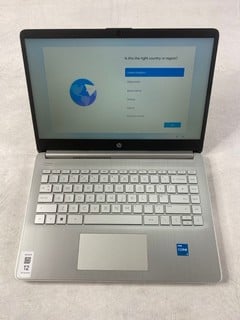 Lot 12  
            Nottingham Prem - Delivery Only 

                
HP 14S-DQ5003SA 256GB LAPTOP. (WITH BOX & CHARGER). INTEL I3 -1215U, 8GB RAM,   [...