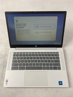 Lot 15  
            Nottingham Prem - Delivery Only 

                
HP CHROMEBOOK 14A-NF0002SA 128GB LAPTOP. (WITH BOX & POWER CABLE). INTEL N100, 4G...