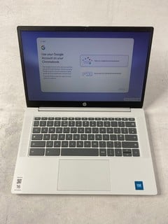 Lot 16  
            Nottingham Prem - Delivery Only 

                
HP CHROMEBOOK 14A-NF0002SA 128GB LAPTOP. (WITH BOX & POWER CABLE). INTEL N100, 4G...