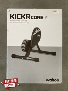 Lot 206  
            Nottingham Prem - Delivery Only 

                
KICKR CORE THE ESSENTIAL INDOOR SMART TRAINER ORIGIANL RRP £1000