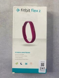 Lot 241  
            Nottingham Prem - Delivery Only 

                
FITBIT FLEX 2 SMART FITNESS TRACKER: MODEL NO FB403 (WITH BOX & CABLE)  [JPTN47432]