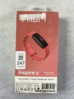 Lot 247  
            Nottingham Prem - Delivery Only 

                
FITBIT INSPIRE 2 SMART FITNESS TRACKER: MODEL NO FB418 (WITH BOX)  [JPTN47435]