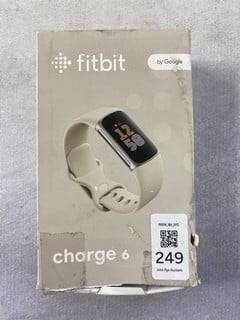 Lot 249  
            Nottingham Prem - Delivery Only 

                
FITBIT CHARGE 6 SMART FITNESS TRACKER: MODEL NO G3MP5 (WITH BOX & CABLE)  [JPTN47...