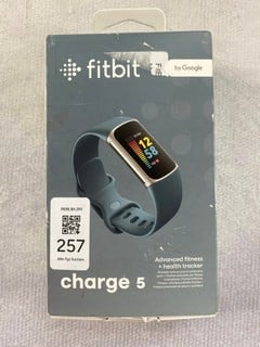 Lot 257  
            Nottingham Prem - Delivery Only 

                
FITBIT CHARGE 5 SMART FITNESS TRACKER: MODEL NO FB421 (WITH BOX)  [JPTN47413]