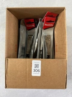 Lot 306  
            Nottingham Prem - Delivery Only 

                
10 X MAKITA D-19168 COLD CHISEL 20MM X 140MM