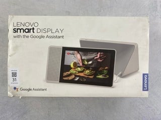Lot 31  
            Nottingham Prem - Delivery Only 

                
LENOVO SD-8501F GOOGLE ASSISTANT SMART DISPLAY IN GREY. (WITH BOX & AC CHARGER)  ...