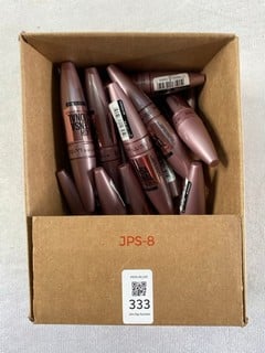 Lot 333  
            Nottingham Prem - Delivery Only 

                
20 X MAYBELLINE NEW YORK LASH SENSATIONAL FULL FAN EFFECT MASCARA