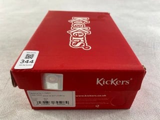 Lot 344  
            Nottingham Prem - Delivery Only 

                
KICKERS KICK HIGH ZIP LEATHER SIZE 22