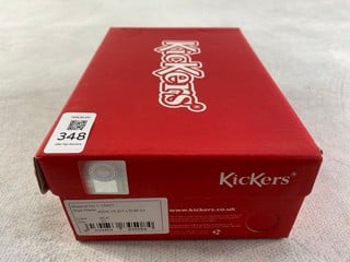 Lot 348  
            Nottingham Prem - Delivery Only 

                
KICKERS KICK HIGH ZIP LEATHER SIZE 22