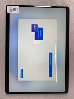 Lot 355  
            Nottingham Prem - Delivery Only 

                
MICROSOFT SURFACE PRO (11TH EDITION)  TABLET WITH WIFI. (UNIT ONLY) (DAMAGED SCRE...