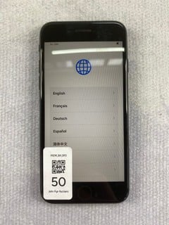 Lot 50  
            Nottingham Prem - Delivery Only 

                
APPLE IPHONE SE 64GB SMARTPHONE IN BLACK: MODEL NO A2296 (UNIT ONLY)  [JPTN47517]