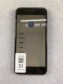 Lot 51  
            Nottingham Prem - Delivery Only 

                
APPLE IPHONE 8 64GB SMARTPHONE IN BLACK: MODEL NO A1905 (UNIT ONLY)  [JPTN47518]