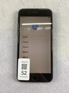 Lot 52  
            Nottingham Prem - Delivery Only 

                
APPLE IPHONE 8 64GB SMARTPHONE IN SPACE GREY: MODEL NO A1863 (UNIT ONLY)  [JPTN47...