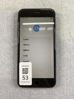 Lot 53  
            Nottingham Prem - Delivery Only 

                
APPLE IPHONE 8 64GB SMARTPHONE IN SPACE GREY: MODEL NO A1905 (UNIT ONLY)  [JPTN47...
