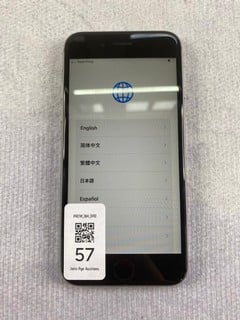 Lot 57  
            Nottingham Prem - Delivery Only 

                
APPLE IPHONE 6S 32GB SMARTPHONE IN SPACE GREY: MODEL NO A1688 (UNIT ONLY)  [JPTN4...