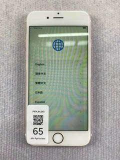 Lot 65  
            Nottingham Prem - Delivery Only 

                
APPLE IPHONE 6S 16GB SMARTPHONE IN ROSE GOLD: MODEL NO A1688 (UNIT ONLY)  [JPTN47...