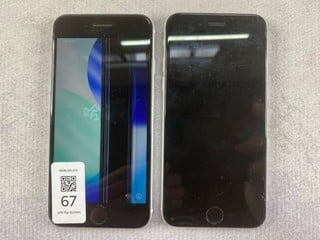 Lot 67  
            Nottingham Prem - Delivery Only 

                
2 X ASSORTED ITEMS TO INCLUDE APPLE SMARTPHONE IPHONE SE.  [JPTN47513, JPTN47485]