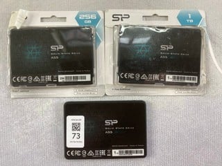 Lot 73  
            Nottingham Prem - Delivery Only 

                
3 X ASSORTED ITEMS TO INCLUDE SILICON POWER PC STORAGE (256GB).  [JPTN47419, JPTN...
