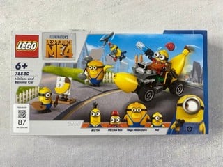 Lot 87  
            Nottingham Prem - Delivery Only 

                
LEGO DESPICABLE ME 4 MINIONS AND BANANA CAR MODEL 75580 (SEALED)