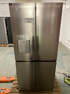 Lot 4  
            Nottingham SR3 - Delivery Or Collection 

                
1X PALLET WITH TOTAL RRP VALUE OF £1007 TO INCLUDE 1X HISENSE SIDE BY SIDE FRIDGE...