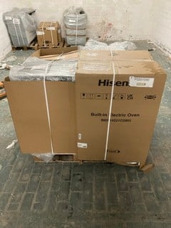Lot 4  
            Nottingham SR3 - Delivery Or Collection 

                
1X PALLET WITH TOTAL RRP VALUE OF £3282 TO INCLUDE 1X HISENSE BUILT-IN ELECTRIC D...