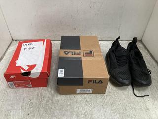 Lot 100  
            Chesterfield SR39 - Parcel Delivery Only 

                
3 X ASSORTED CHILDRENS SHOES TO INCLUDE NIKE DUNK LOW SNEAKERS SIZE UK 8.5 (LOCAT...