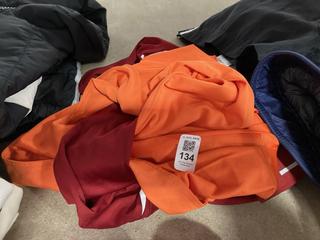 Lot 134  
            Chesterfield SR39 - Parcel Delivery Only 

                
NEW BALANCE VIRGIL LIVERPOOL FC TOP TO INCLUDE NIKE LONG SLEEVED T-SHIRT IN ORANG...