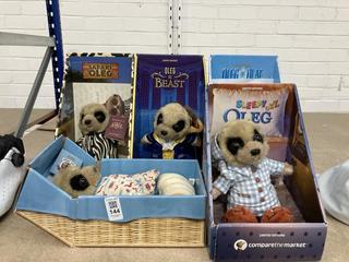 Lot 144  
            Chesterfield SR39 - Parcel Delivery Only 

                
5 X ASSORTED ITEMS TO INCLUDE COMPARETHEMARKET TEDDY (LOCATION: B2R)