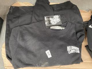 Lot 188  
            Chesterfield SR39 - Parcel Delivery Only 

                
BILLIONAIRE BOYS CLUB SWEATSHIRT IN BLACK SIZE M (LOCATION: B2R)