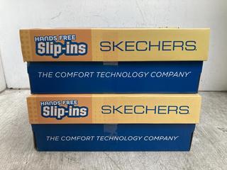 Lot 212  
            Chesterfield SR39 - Parcel Delivery Only 

                
2 X SKETCHERS SLIP INS SIZE UK 8 (LOCATION: B3R)