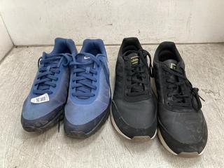 Lot 241  
            Chesterfield SR39 - Parcel Delivery Only 

                
NIKE TRAINERS IN BLUE SIZE UK 8 TO INCLUDE ADIDAS TRAINERS IN BLACK SIZE UK 8 (LO...