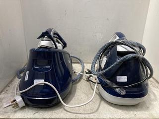 Lot 25  
            Chesterfield SR39 - Parcel Delivery Only 

                
TEFAL PRO EXPRESS VISION IRON TO INCLUDE TEFAL PRO EXPRESS CARE IRON (LOCATION: B1R)