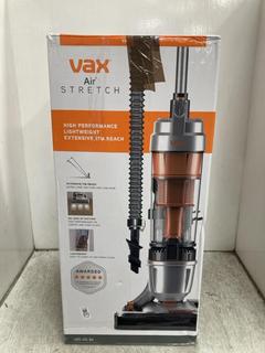 Lot 273  
            Chesterfield SR39 - Parcel Delivery Only 

                
VAX AIR STRETCH LIGHTWEIGHT CORDED VACUUM CLEANER MODEL: U85-AS-BE (LOCATION: B4R)