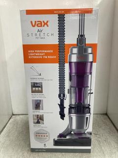 Lot 274  
            Chesterfield SR39 - Parcel Delivery Only 

                
VAX AIR STRETCH PET MAX LIGHTWEIGHT CORDED VACUUM CLEANER MODEL: U85-AS-PME (LOCA...