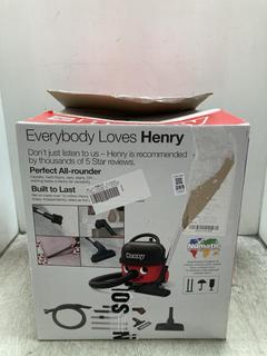 Lot 285  
            Chesterfield SR39 - Parcel Delivery Only 

                
NUMATIC HENRY VACUUM CLEANER- RED (LOCATION: B4R)