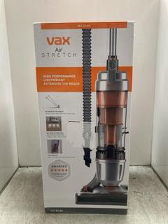 Lot 291  
            Chesterfield SR39 - Parcel Delivery Only 

                
VAX AIR STRETCH LIGHTWEIGHT CORDED VACUUM CLEANER MODEL: U85-AS-BE (LOCATION: B4R)