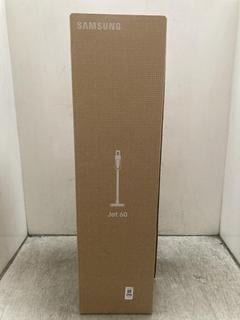 Lot 298  
            Chesterfield SR39 - Parcel Delivery Only 

                
SAMSUNG JET 60 VACUUM CLEANER ORIGINAL RRP- £170 (LOCATION: B4R)